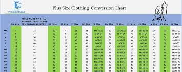Plus Size Chart Conversion European Size Chart Best