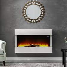 Led Standing Electric Fireplace