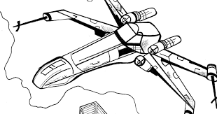 Similar with tie fighter png. Rebel Alliance X Wing Starfighter Coloring Page Mama Likes This