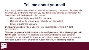 Tell me about yourself allows you to tell the interviewer who you are, and not just what you do. Common Interview Questions Explained Ppt Download