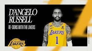 los angeles lakers re sign d angelo