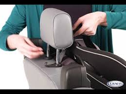 Here's the bird's eye view of the graco extend2fit convertible car seat. Forward Facing Seat Belt Installation Graco 4ever Extend2fit Platinum Youtube