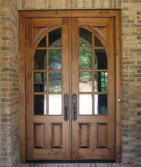 Exterior Wooden Glass French Double