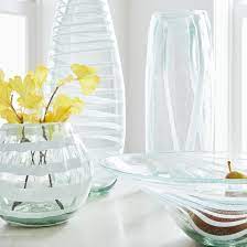 Buy White Mexican Glass Vases