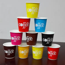 Paper cups coffee and lids paper cups supplier manila logo printed    