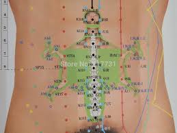 Us 18 67 17 Off Abdominal Acupuncture Point Wall Chart Real Person Picture Abdominal Hologram Abdominal Meridian Points And Abdominal Bakuo In