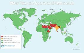 new year s day around the world