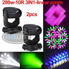 Details About Zoom Robe Pointe 10r 280w Beam Spot Wash 3in1 Moving Head Stage Lighting Disco