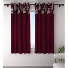 cotton eyelet designer window curtains