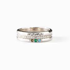 Mother's Personalized Birthstones Ring