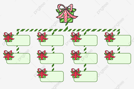 Gift Box Bow Chart Illustration Gift Box Chart Bow Chart