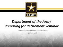 Soldier For Life Retirement Services Office