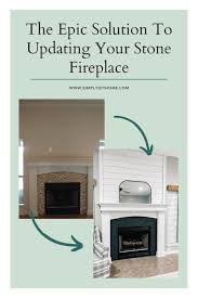 Stone Fireplace