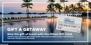 hilton gift cards issued by amex