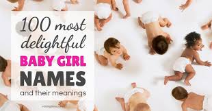 100 beautiful baby names and their