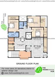 Ft 3bhk House Design In 2500 Sq Ft