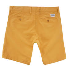 Norse Projects Aros Light Twill Shorts Sunshine Yellow