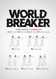world breaker workout
