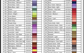 Dmc Diamond Painting Color Chart Pdf