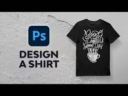 how to design a t shirt in photo