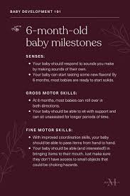 guide to 6 month milestones for baby
