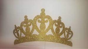 gold glitter metal tiara bed canopy and