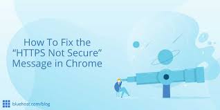 This site can't provide a secure connection How To Fix The Https Not Secure Message In Chrome Bluehost Resource Center