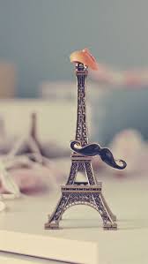 Eiffel Tower Moustache Hat Miniature