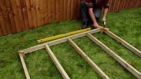 Can you use a wooden base for a metal shed?