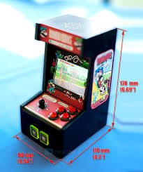 building a tiny arcade cabinet from a