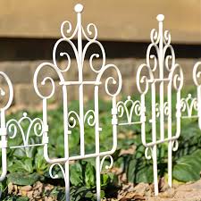 Decorative Garden Border Fence Outdoor