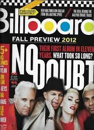 Details About Billboard Magazine No Doubt Gwen Stefani Fall Preview The Darkness Japan Charts
