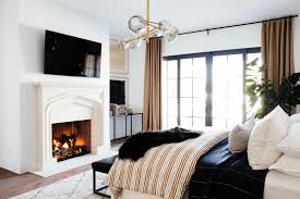 There's something so stunning about thick, velvety drapes and belgian linen in a contrast color. 50 Inviting Master Bedroom Color Schemes Hgtv