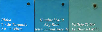 Sky Blue Humbrol Authentic Colour Mc9