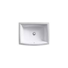 Kohler K 2355 0 Archer Undermount Bathroom Sink White