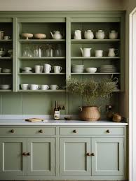 sage green kitchen cabinets a fresh