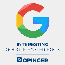 google easter eggs that are interesting