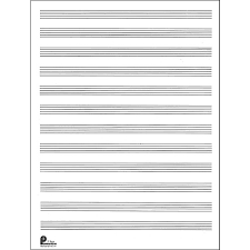 Music Sales Passantino Manuscript Paper Old 51 12 Stave 80 Pages
