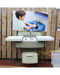 Easy Outdoor Garden Sink With Hose Holder