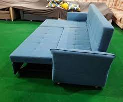 jarbasky blue luxury sofa bed for