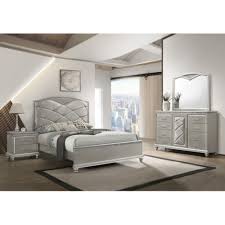 Modern Glam Furniture Bed