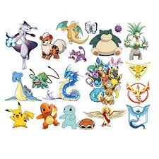 list of all pokemon characters with
