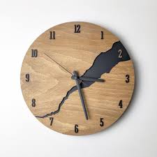 Modern Wall Clock With Numbers Silent