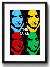 Maybe you would like to learn more about one of these? Quadro The Cure Pop Art Com Paspatur No Elo7 Red Rose Shop 58cecc