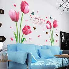 flower tulip removable wallpaper wall