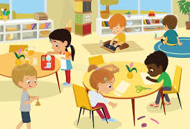 El juego es el trabajo. Montessori Ilustraciones Stock Vectores Y Clipart 1 112 Ilustraciones Stock