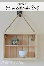 Simple Rope And Crate Shelf Whistle
