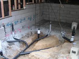basement bathroom plumbing planning