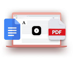 how to convert a google doc to a pdf