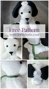 free crochet puppy pattern includes